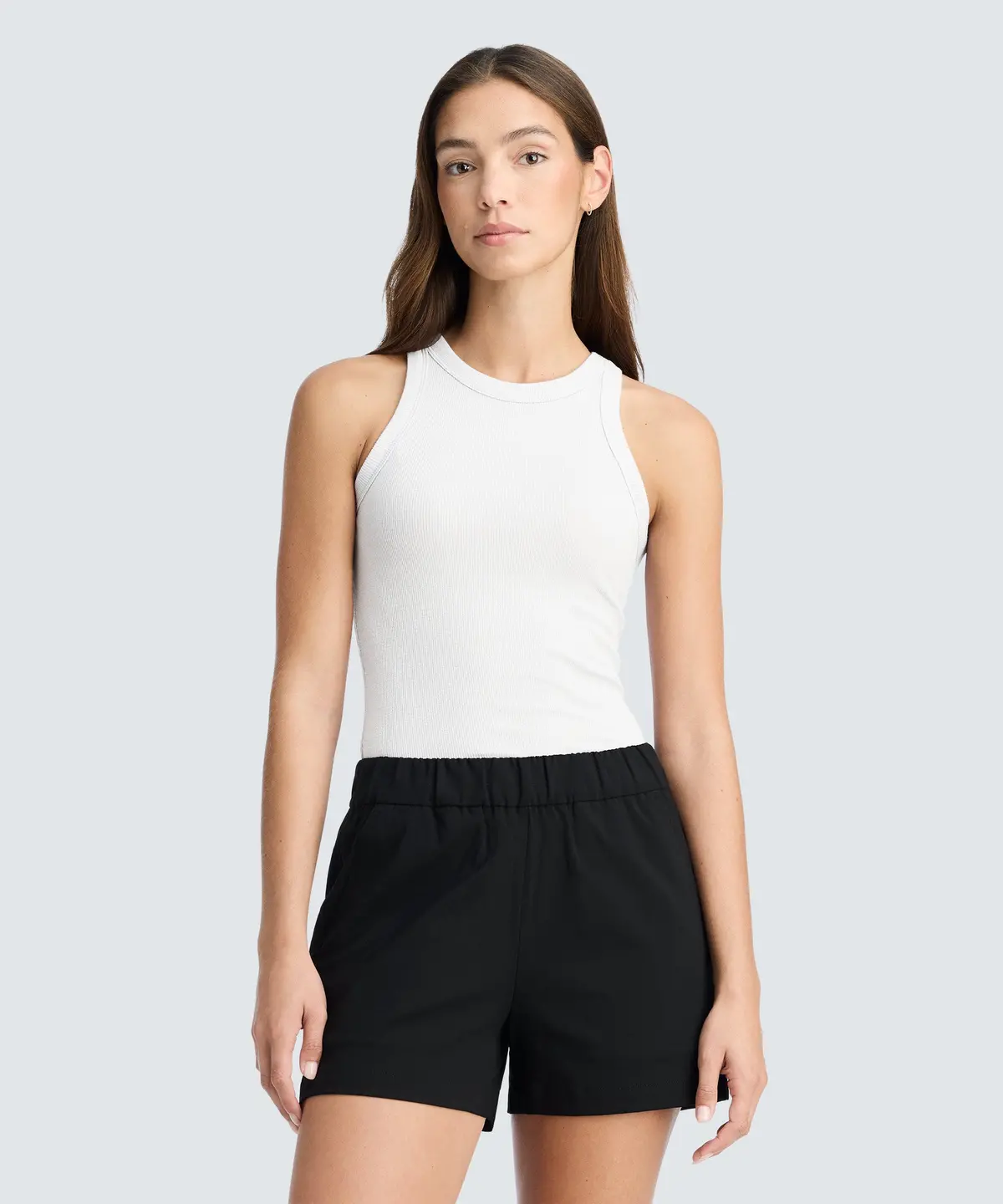 Women's Merino Rib Racer Tank 6