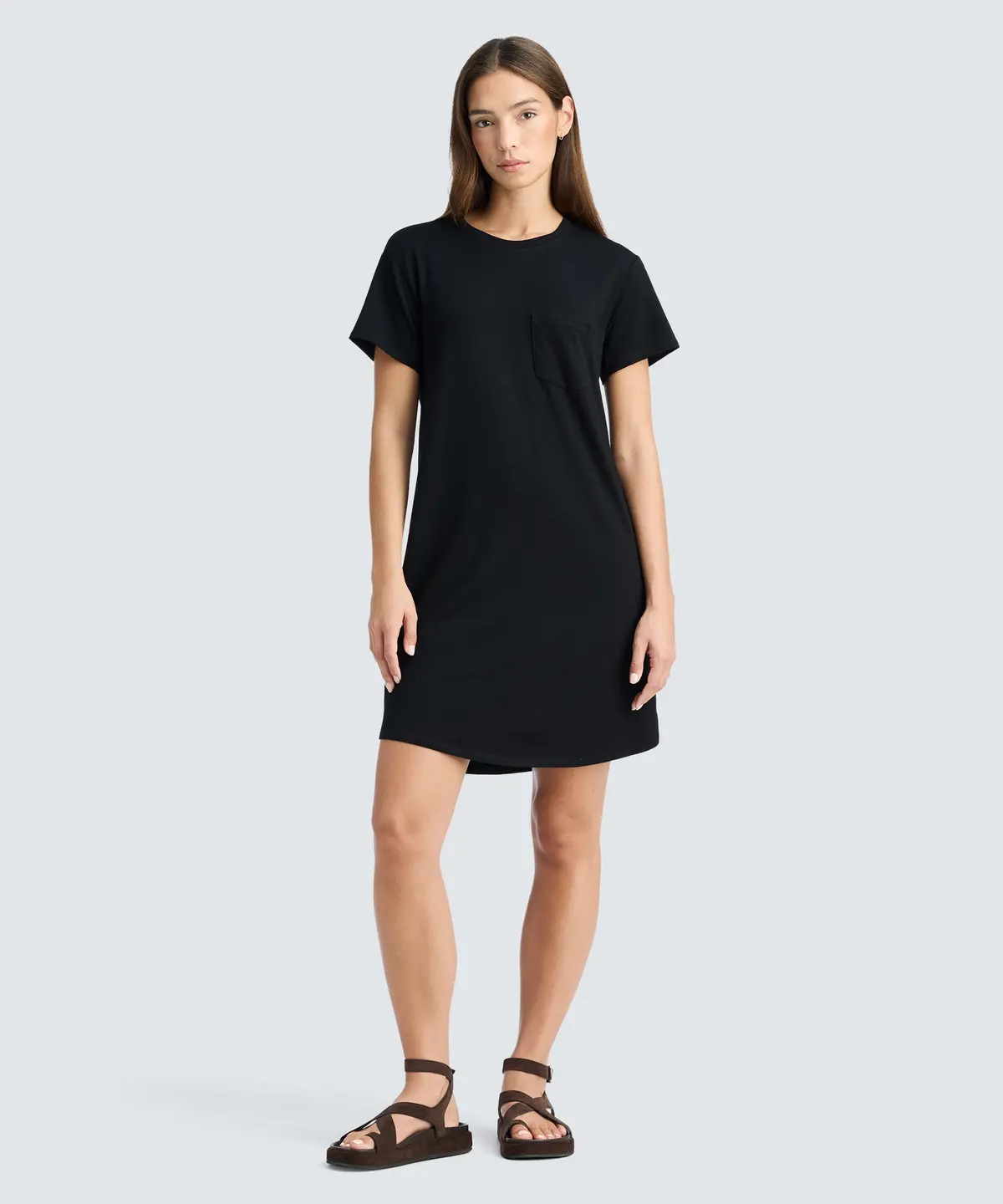 Women's Merino T-Shirt Dress 1