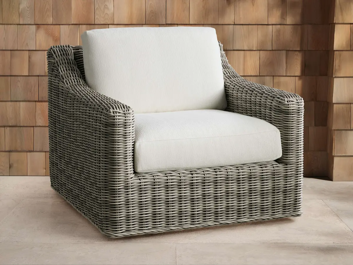 Montauk Outdoor Swivel Chair 1