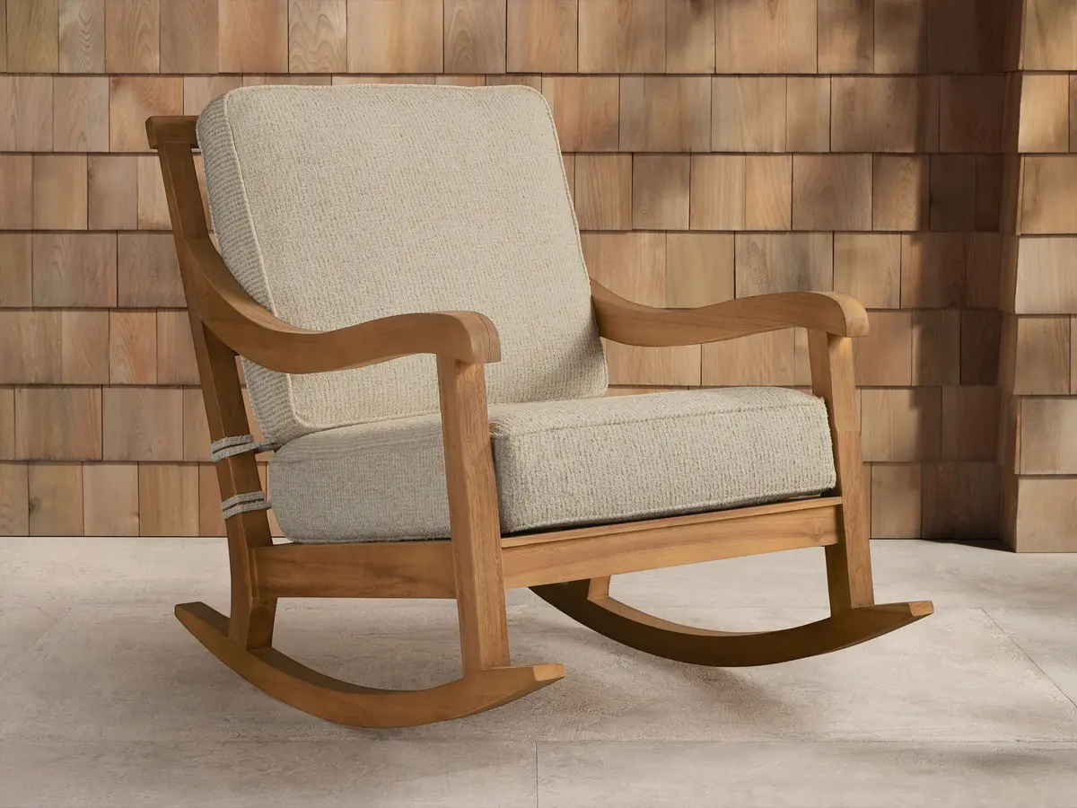 Hamptons Outdoor Rocking Chair 1