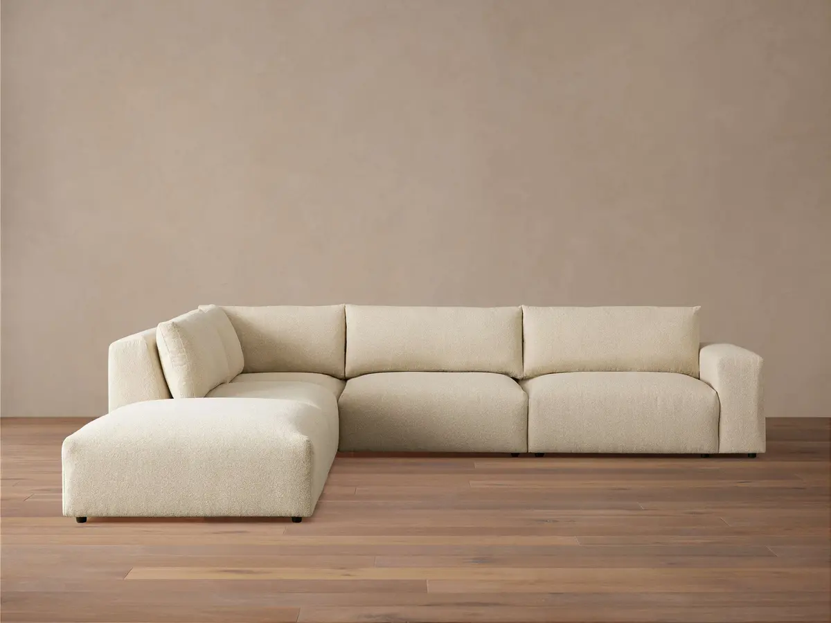 Keegan Tailored Five-Piece Sectional 1