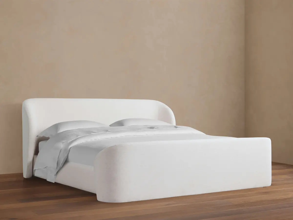 Adalynn Bed With High Footboard 1