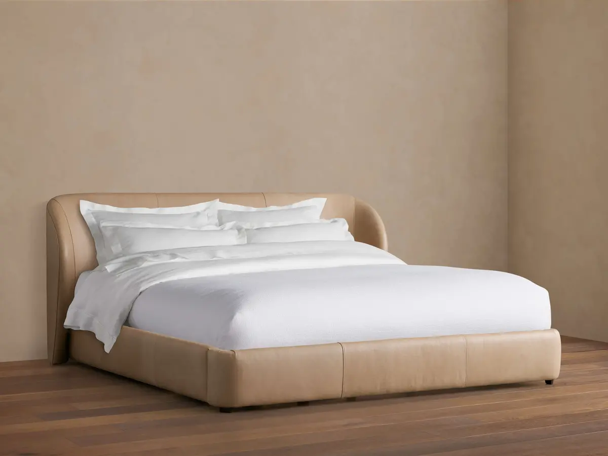 Adalynn Leather Bed 1
