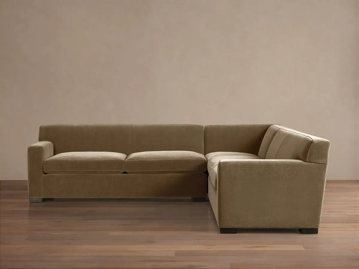 Bronte Three-Piece Corner Sectional 1
