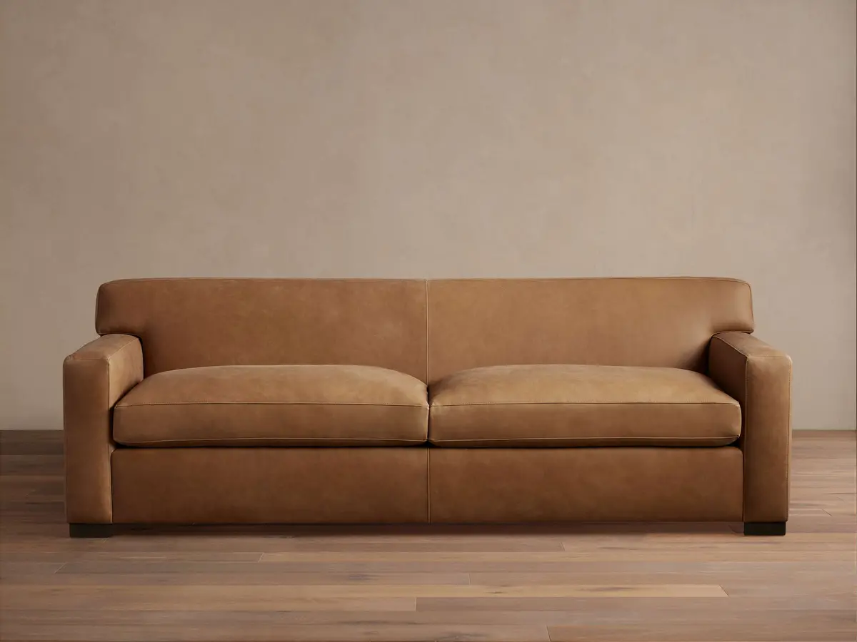 Bronte Leather Sofa 1