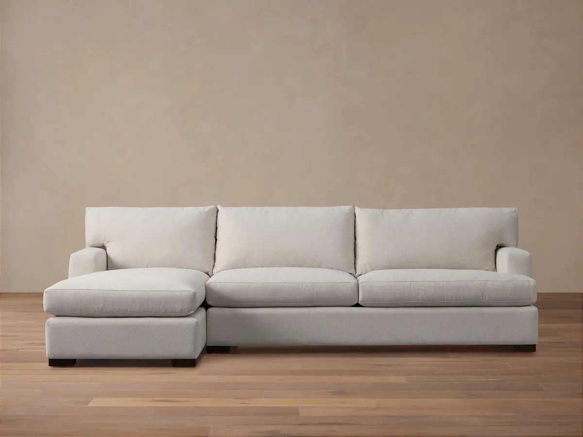 Arhaus Dune Two-Piece Chaise Sectional 1