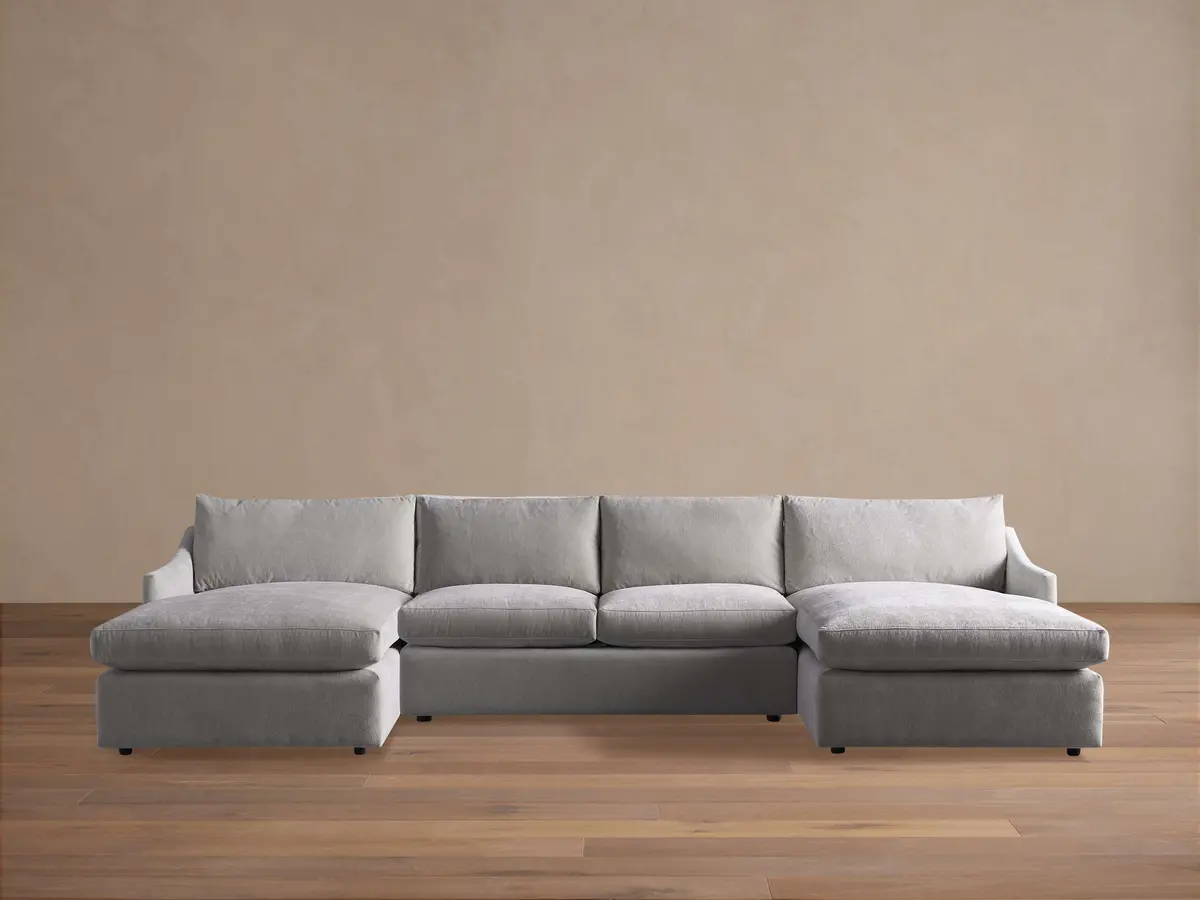 Branson Three-Piece Double Chaise Sectional 1