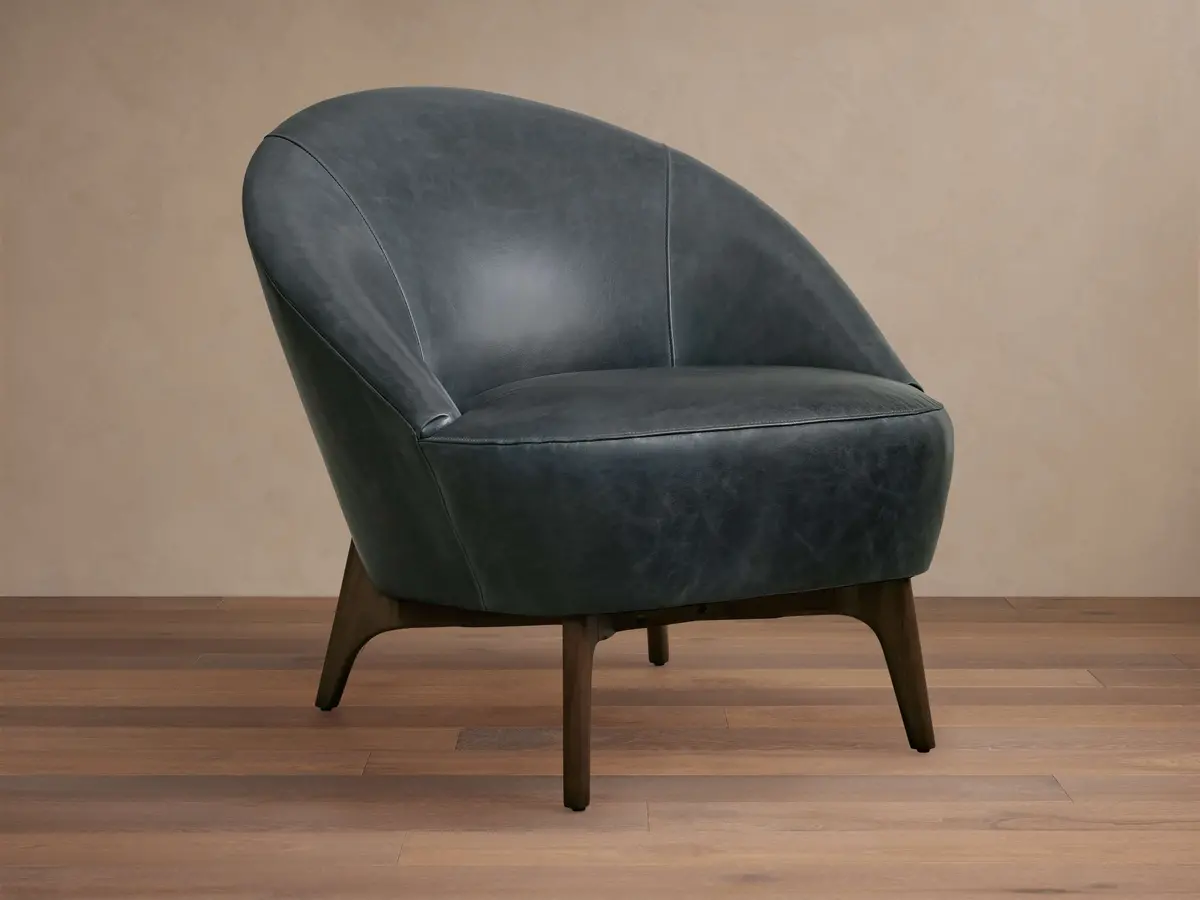 Elodie Leather Chair 1