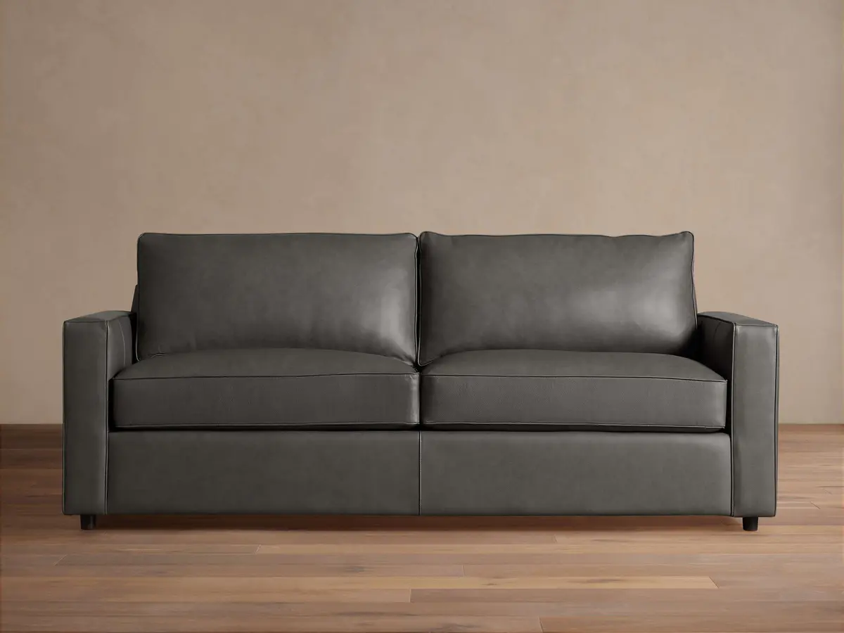 Filmore Leather Air Sleeper Sofa 1