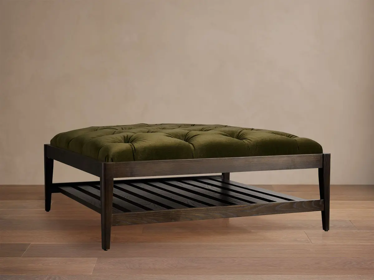 Kent Tufted Ottoman 1