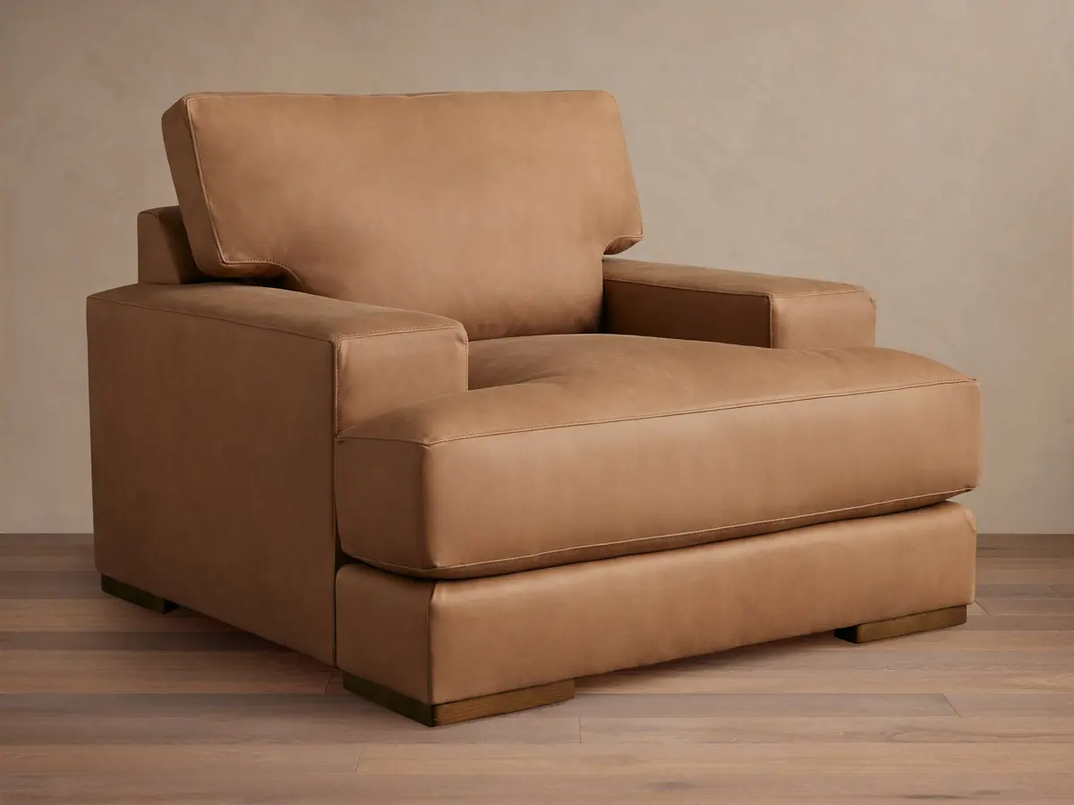 Norwalk Leather Chair 1