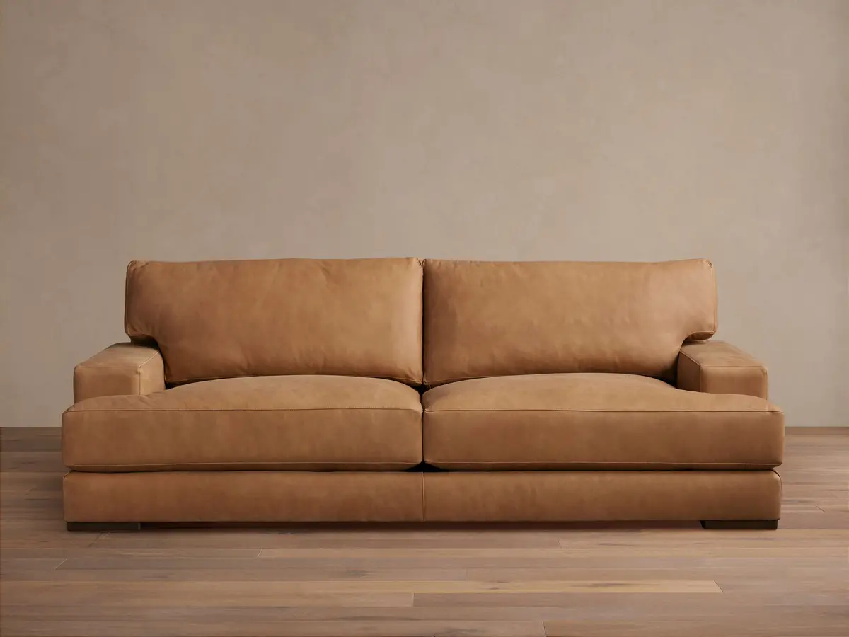 Norwalk Leather Sofa 1