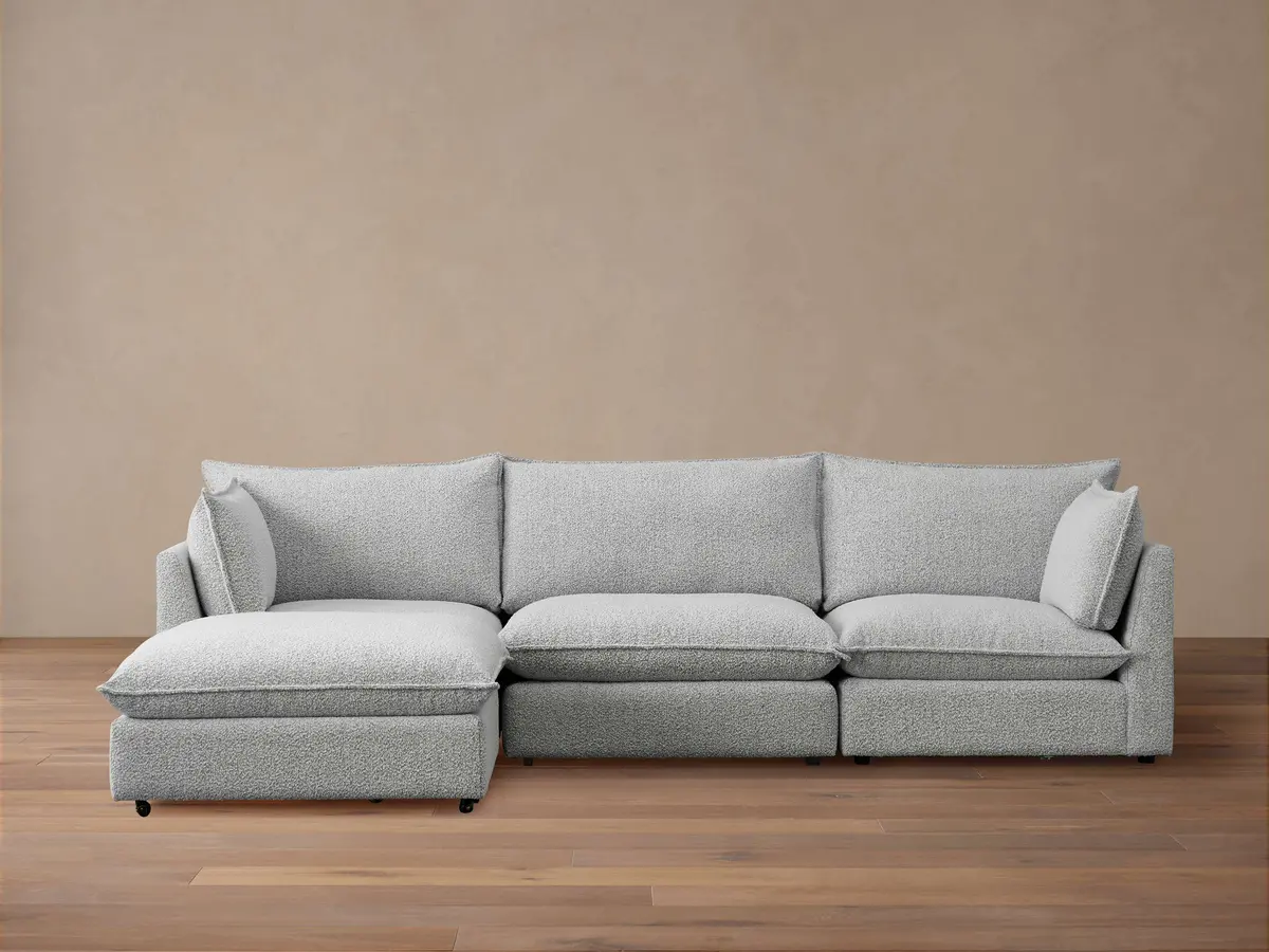 Owen Four-Piece Sectional In Burbank Pepper 1