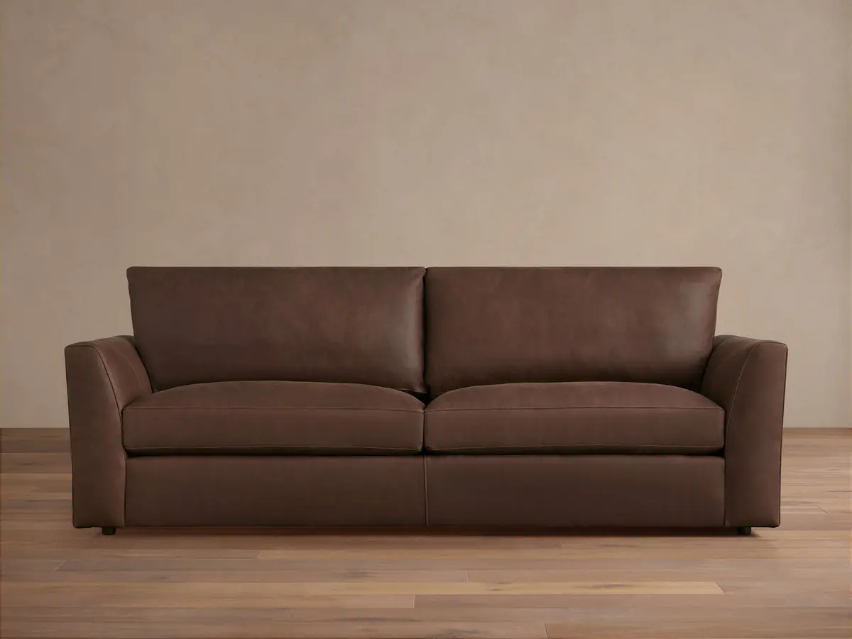 Vernon Leather Sofa 1