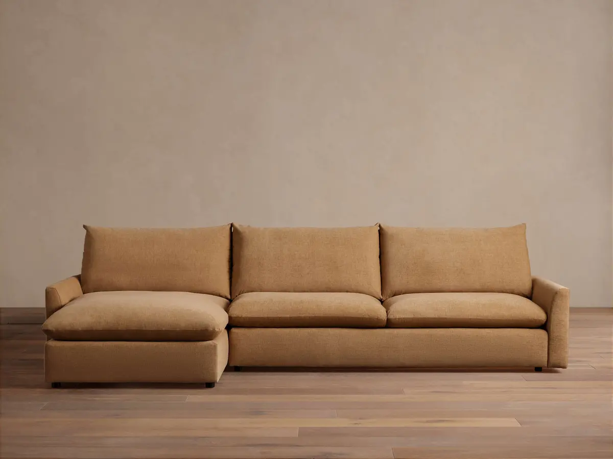 Calistoga Two-Piece Chaise Sectional 1