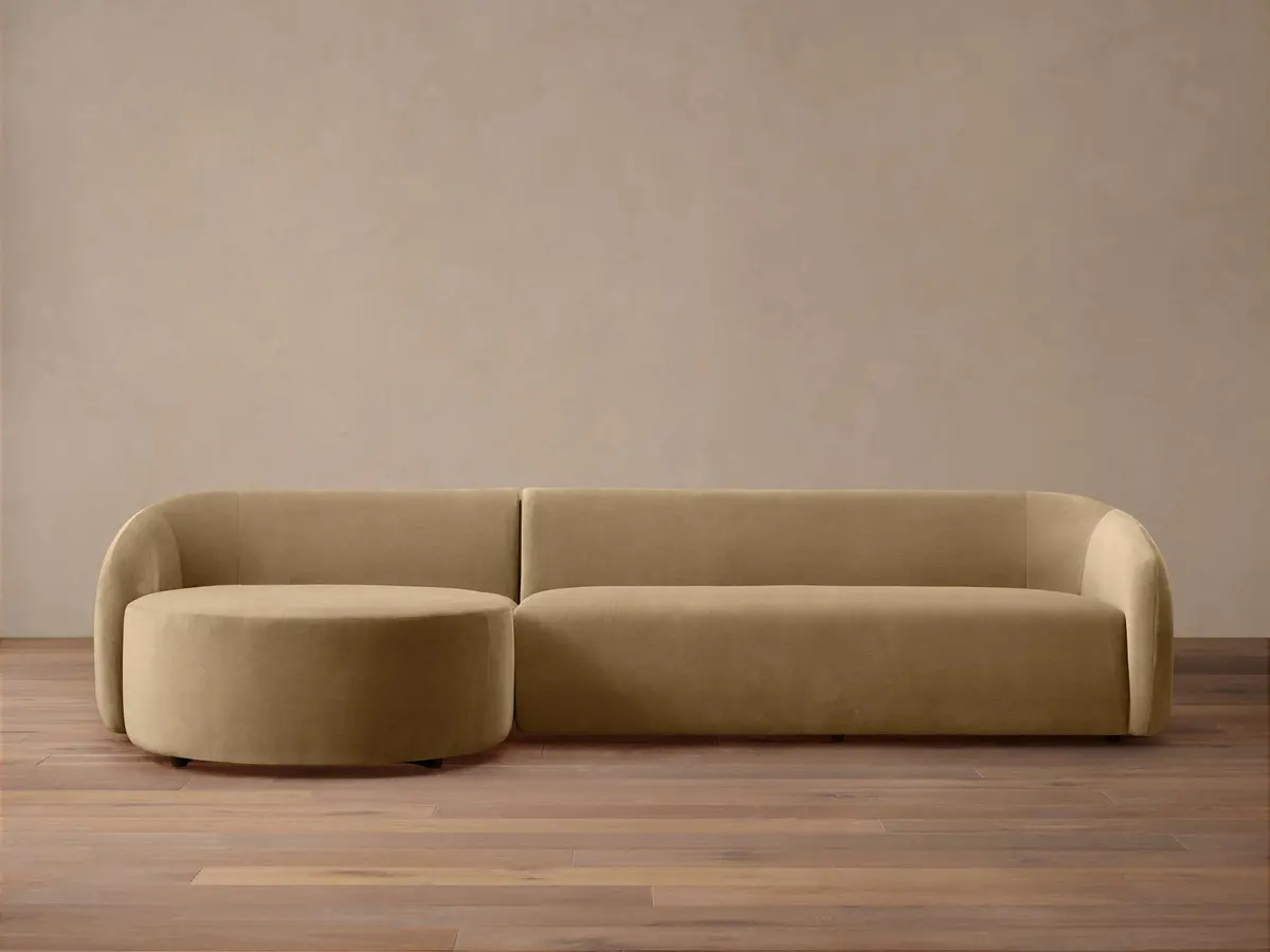 Fresno Two-Piece Chaise Sectional 1