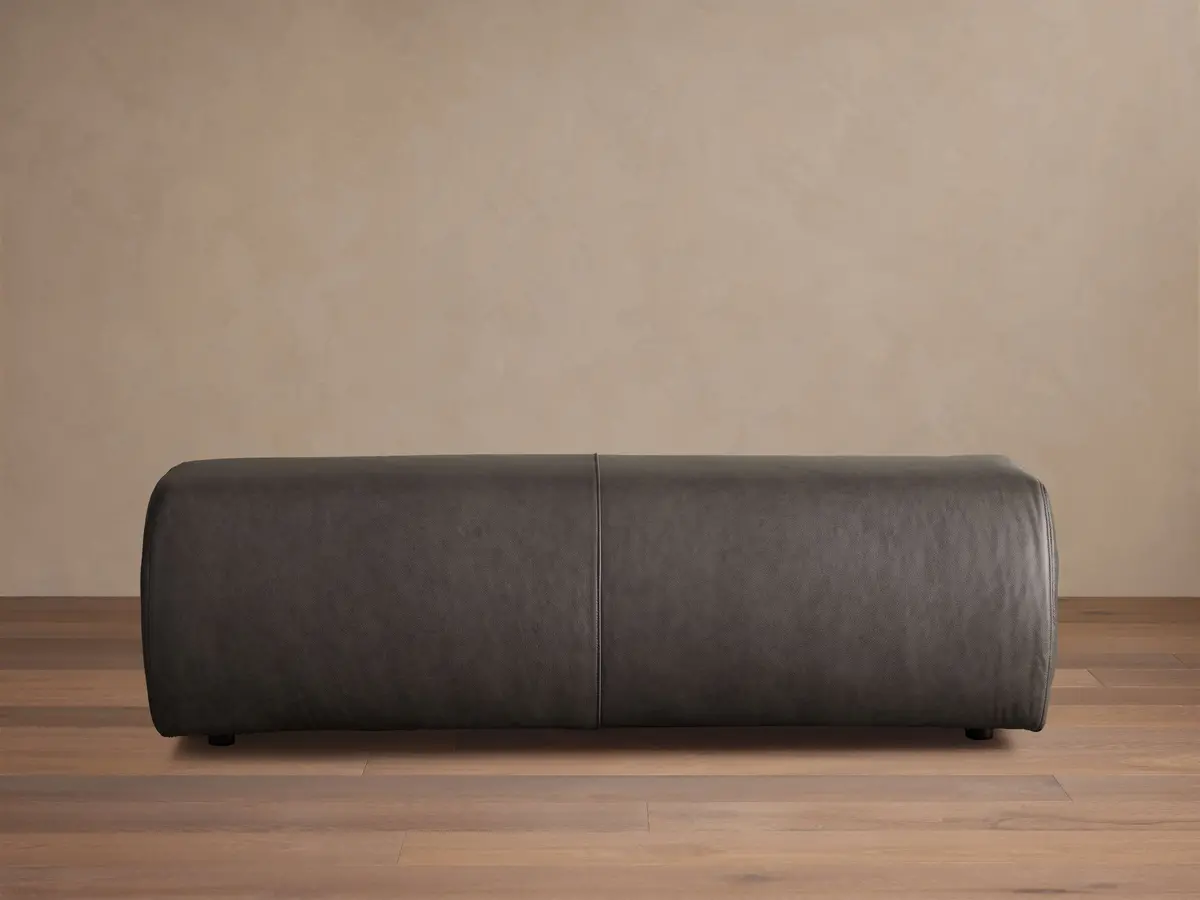 Fresno Leather Bench 1