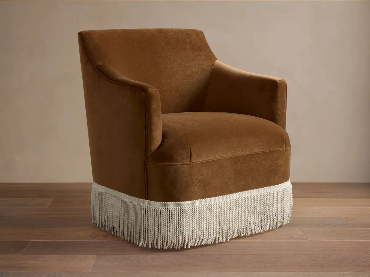 Savannah Chair With Fringe 1