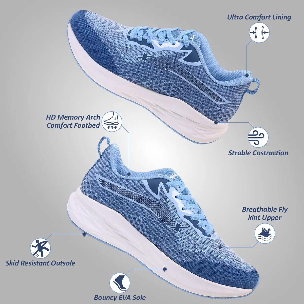 Sparx Shoes For Women Sl 9091 3
