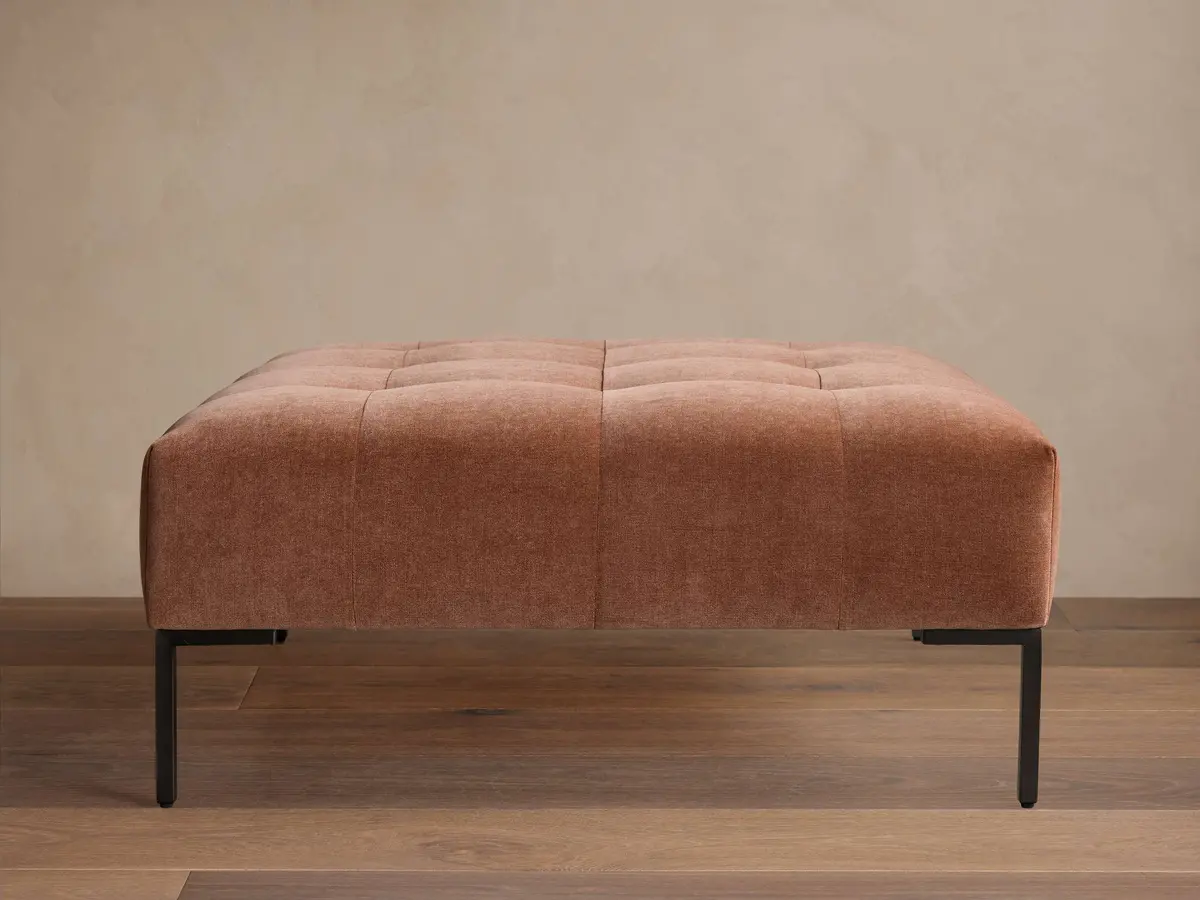 Tilton Tufted Ottoman 1