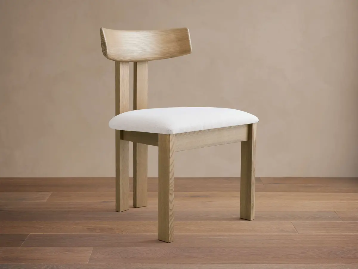 Rodin Wood Back Dining Chair 1