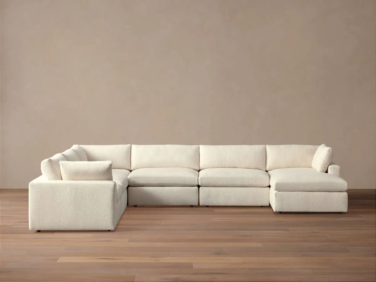 Beale Six-Piece Chaise Sectional 1