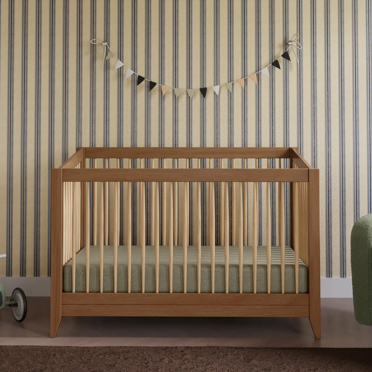 Sprout 4-In-1 Convertible Crib With Toddler Bed Conversion Kit 1