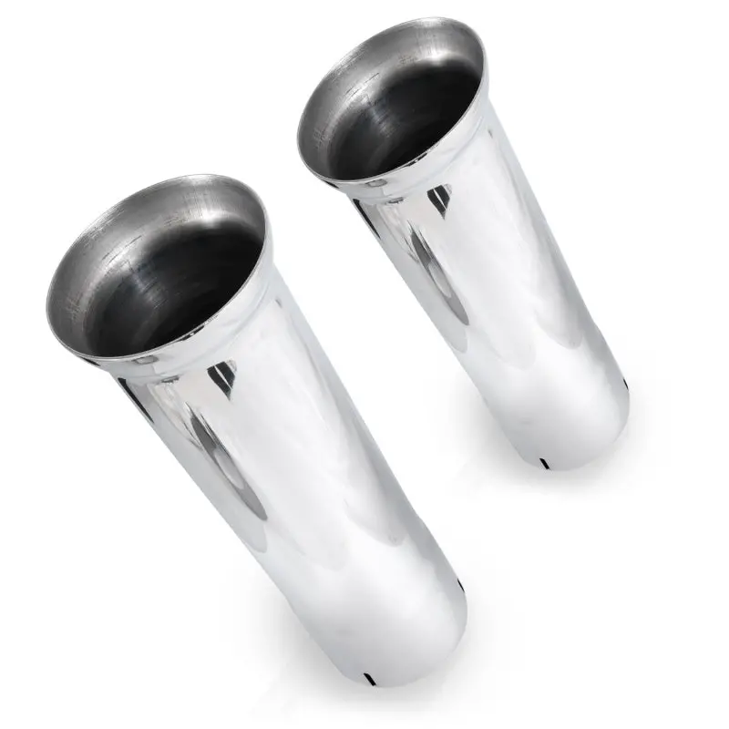 Stainless Works Bell-Shaped Exhaust Tips – 2" Id Inlet, 2" Body Diameter 1