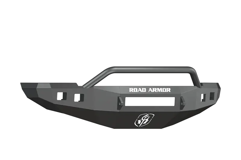 Road Armor Stealth Front Bumper With Pre-Runner Guard – Textured Black, Fits 2010–2018 Ram 2500 1