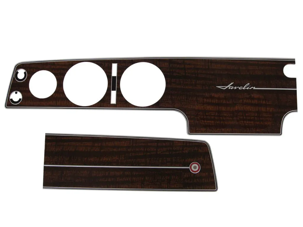 Amc-202-J 1970 Amc Javelin Dash Bezel Kit (No Ac) 1