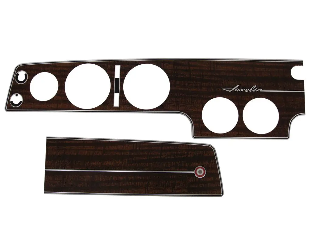 Amc-202-Acj 1970 Amc Javelin Dash Bezel Kit (With Ac) 1
