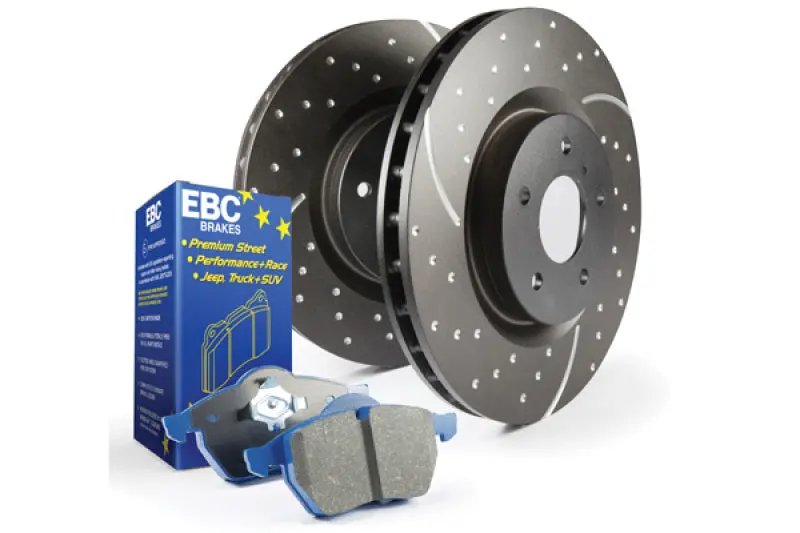 Ebc Street Performance Brake Kit – Bluestuff Pads + Gd Sport Rotors 1