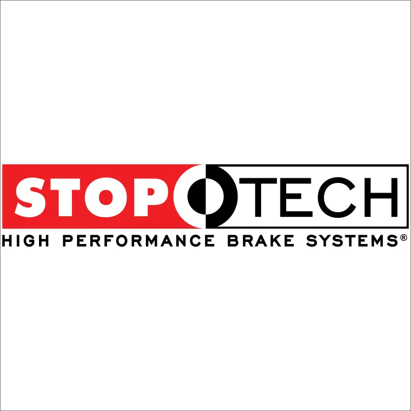 Stoptech Slotted Sport Brake Kit – Front & Rear, Fits 2006–2007 Subaru Impreza Wrx (Excluding Sti) 1