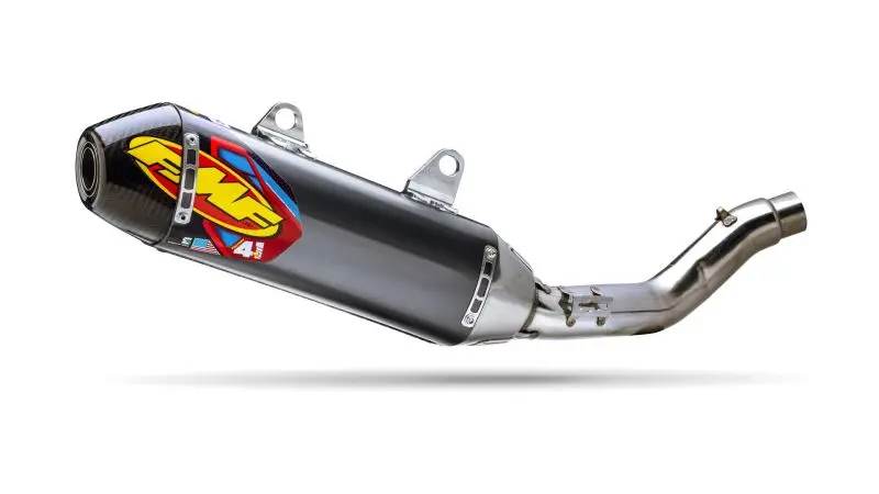Fmf Racing Ss Aluminum Muffler For Kawasaki Kx250F (2009–2016) – Factory 4.1 Rct So With Carbon Fiber Tip 1