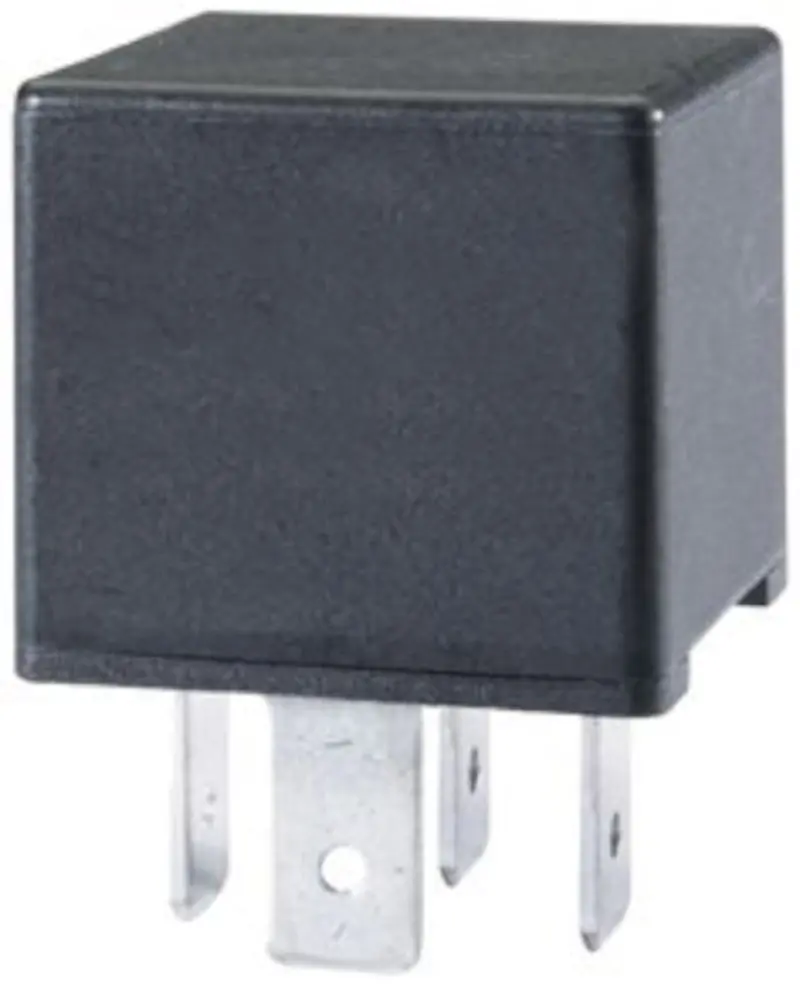 Hella 24V Spst Relay – 20-Amp Rating, Standard Resistor-Type Configuration 1