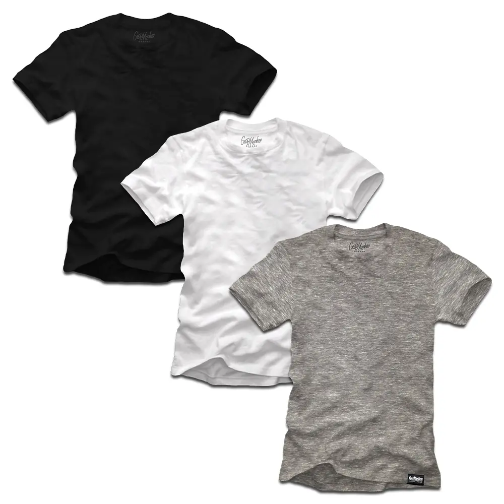 Gmg Basic Crew Tee 3Pk. 1
