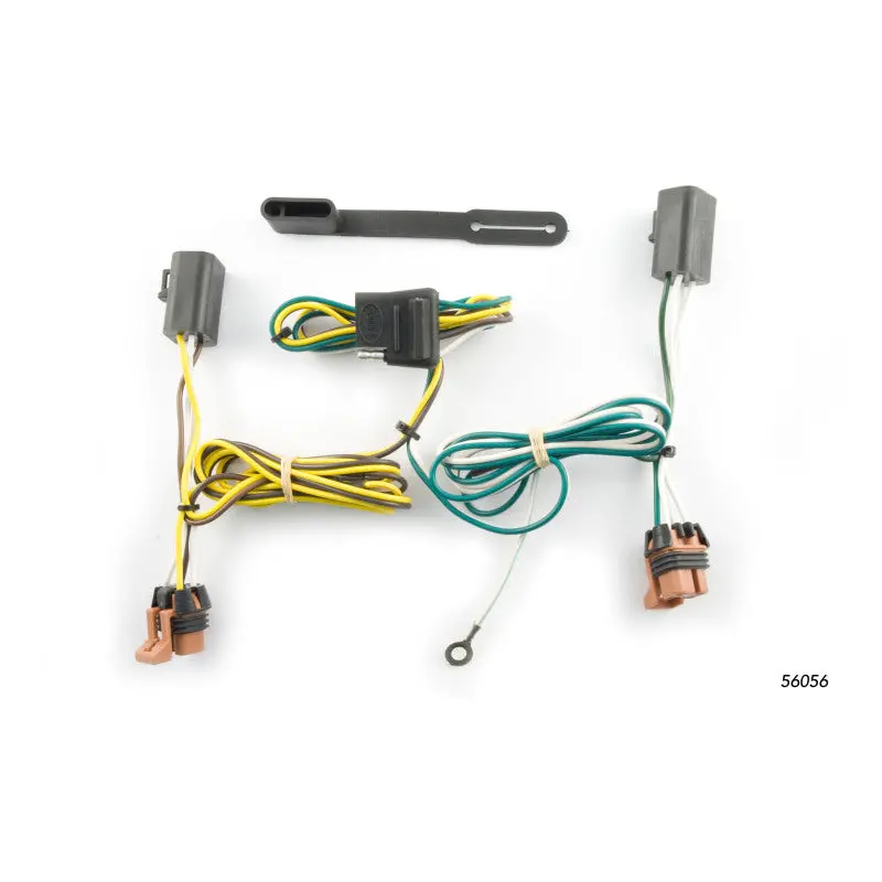 Curt Custom 4-Way Flat Trailer Wiring Harness For 2007–2012 Gmc Acadia 1