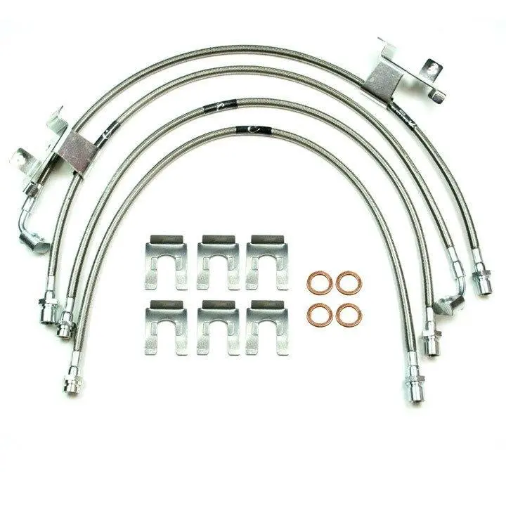 Chevy Tahoe Stainless Steel Braided Brake Lines 1
