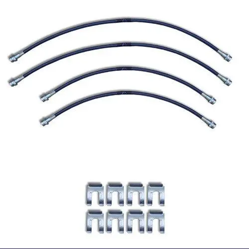 Toyota 4Runner Stainless Steel Brake Line Kit 03-09 1