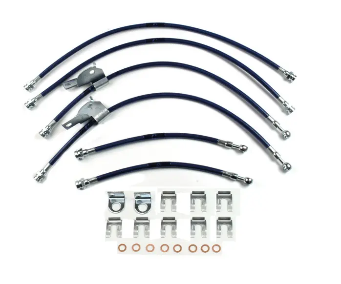 Ford F-150 Stainless Steel Braided Brake Lines 1980-2008 1