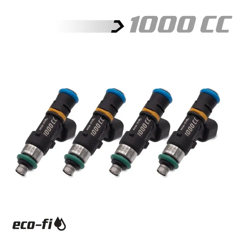 Blox Racing Eco-Fi 1000Cc/Min Street Fuel Injectors For Honda K-Series Engines (Set Of 4) 1