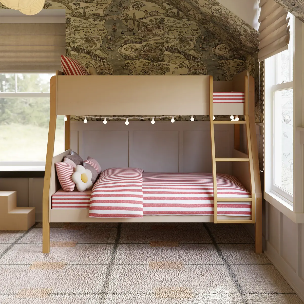Tiptoe Twin-Over-Full Bunk Bed 1