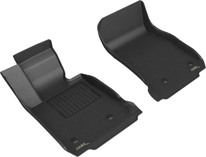 3D Maxpider Kagu Custom Floor Mats – Black, Designed For 2012–2019 Bmw 1 Series 1