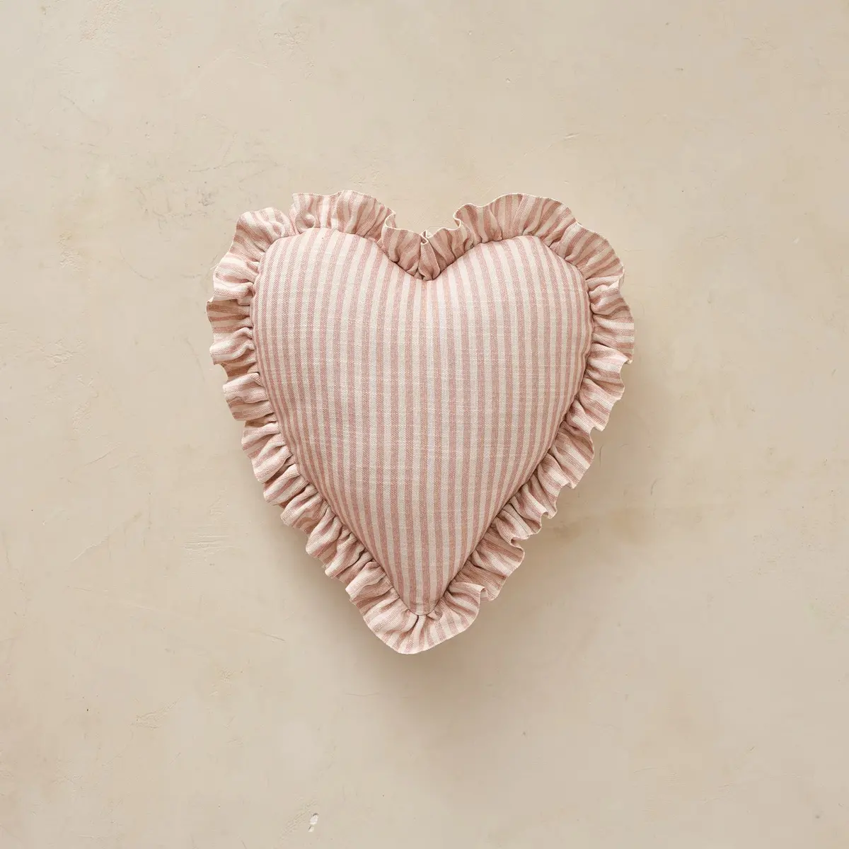 Heart Ruffle Pillow | Finley 1