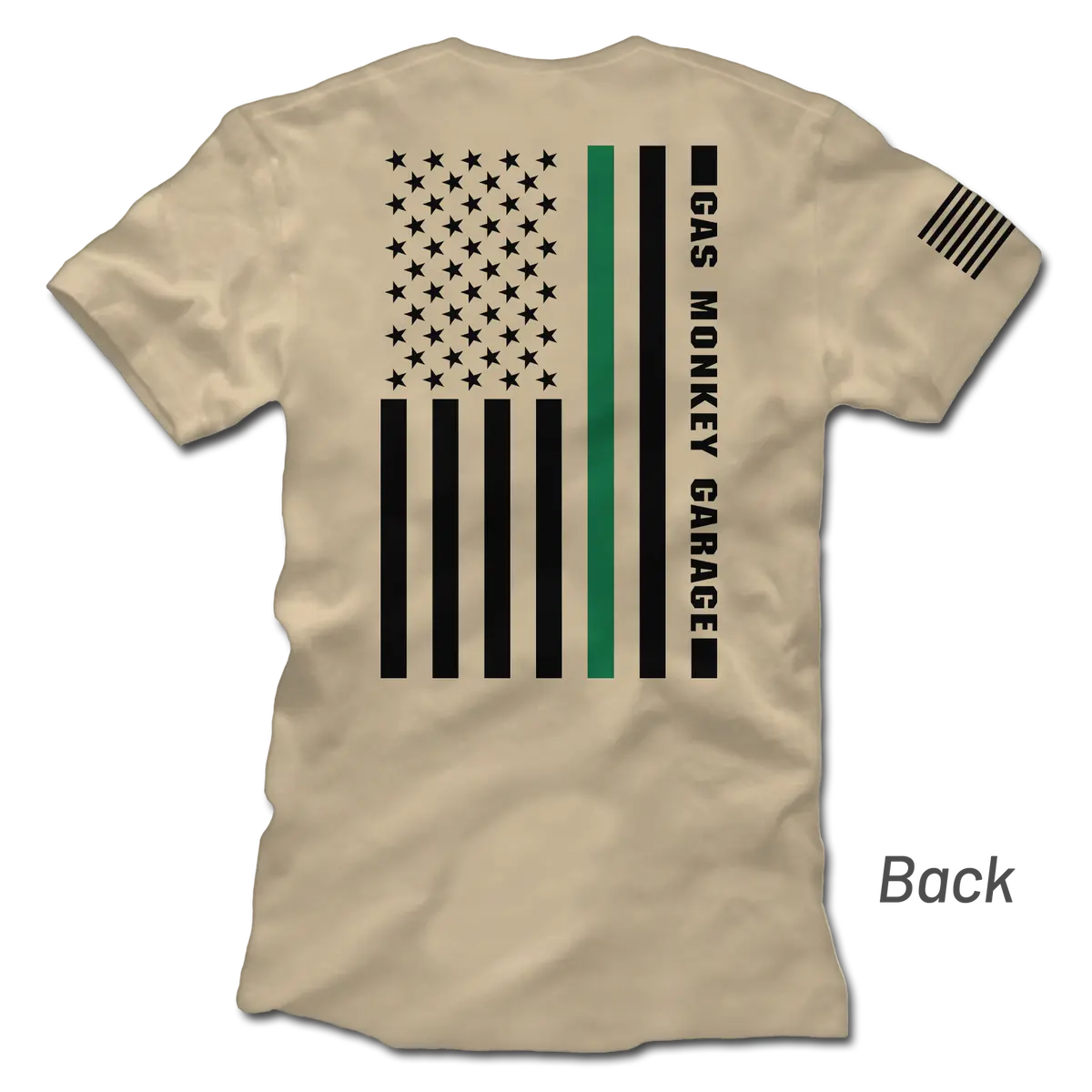 Gmg Thin Green Line Tee 1