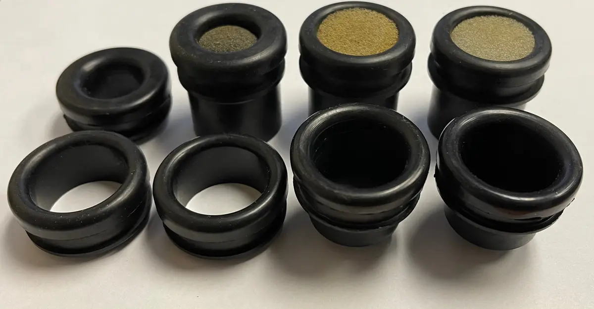 Rubber Grommet Assortment Kit For Breather & Pcv – Fits Steel Valve Covers (1-1/4" O.D., 1" & 3/4" I.D.) 1