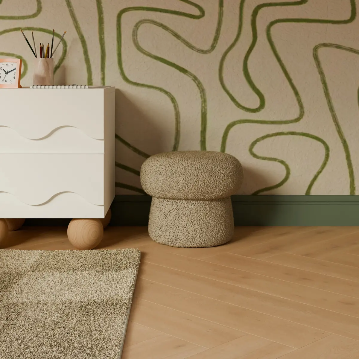 Mini Mushroom Pouf 1