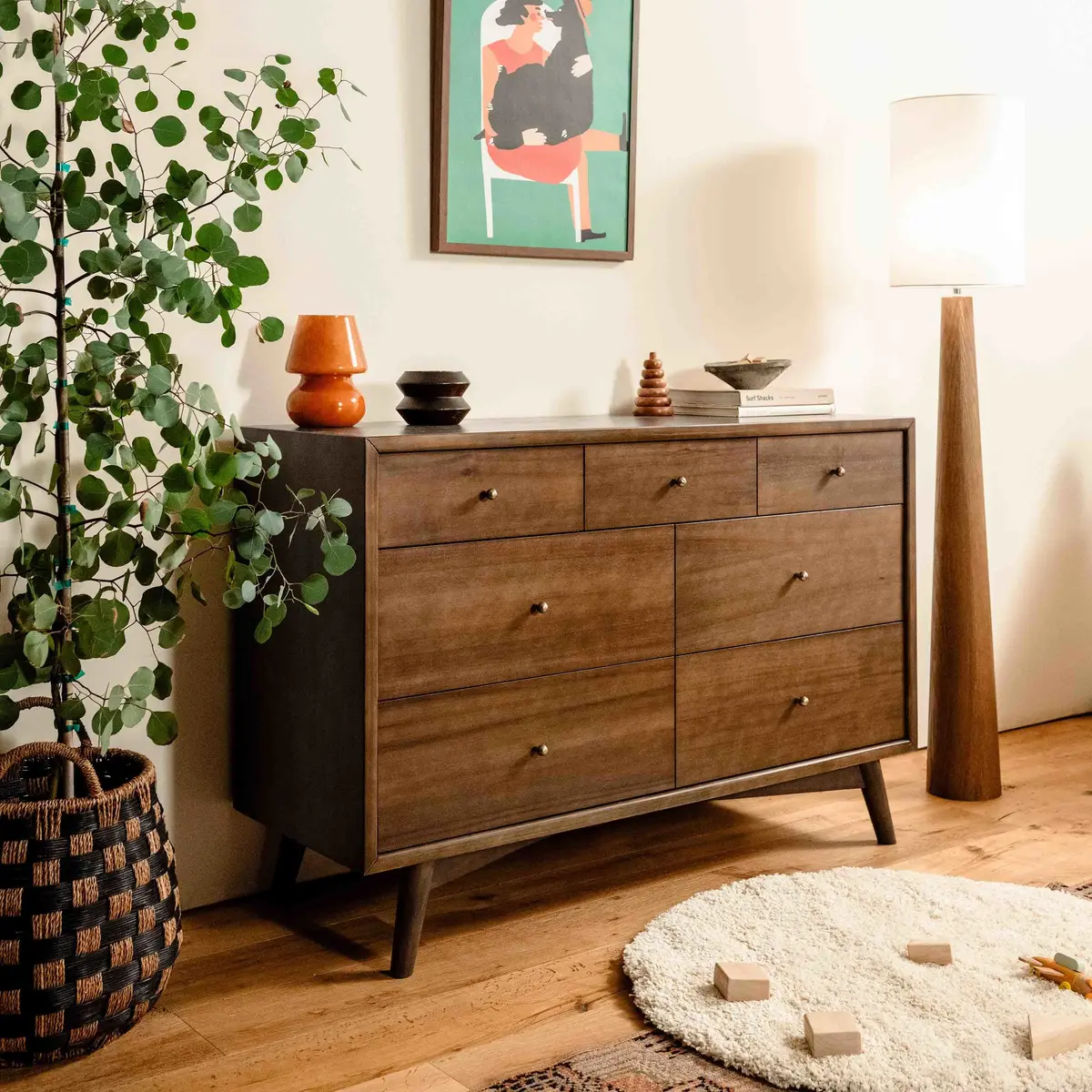 Palma 7-Drawer Assembled Double Dresser 1