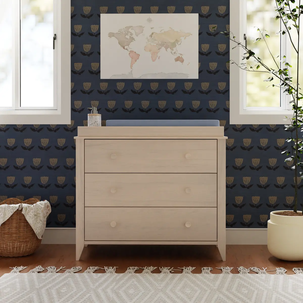Sprout 3-Drawer Changer Dresser With Removable Changing Tray 1