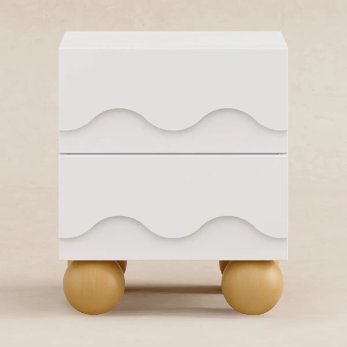 Lido Wave Assembled Nightstand 2